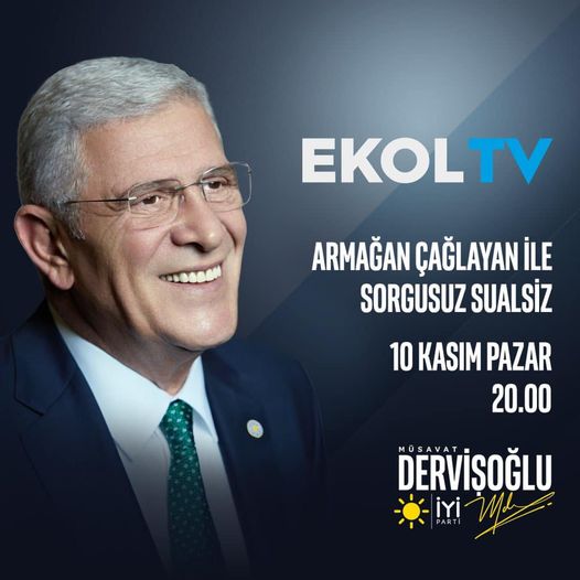Genel Başkanımız Müsavat Dervişoğlu; Armağan Çağlayan ile #SorgusuzSualsiz programına konuk oldu
