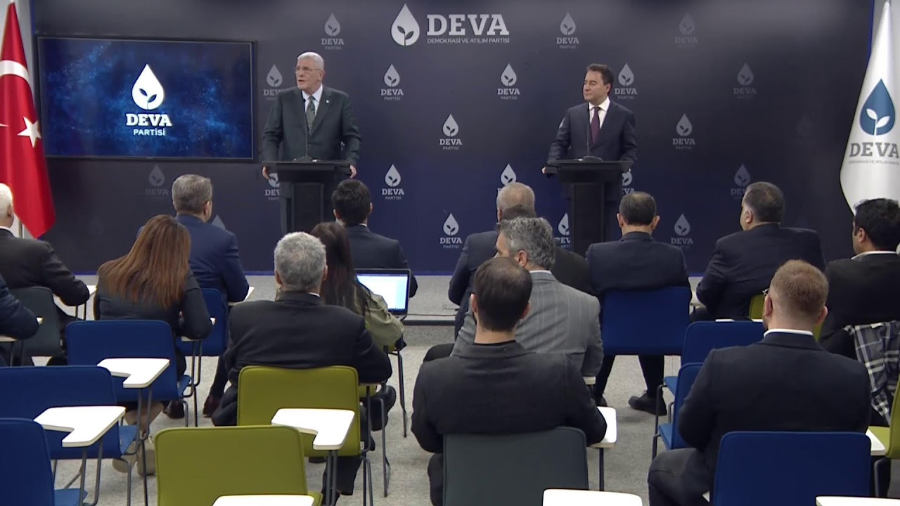 Genel Başkanımız Sayın Müsavat Dervişoğlu, DEVA Partisi Genel Başkanı Sayın Ali Babacan