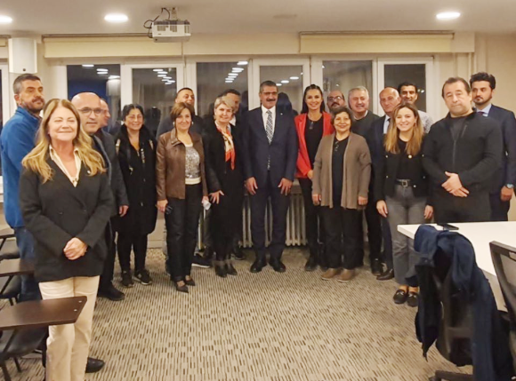 İYİ Parti İstanbul İl Başkanı Şişli İlçesini Ziyaret etti