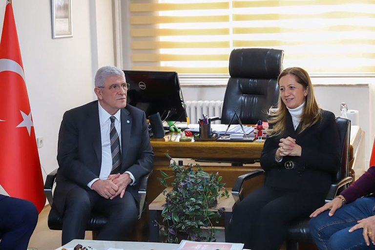 Genel Başkan Müsavat Dervişoğlu’ndan DİSK’e ziyaret