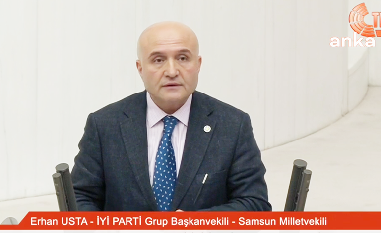 Milletvekilimiz Erhan Usta, TBMM Genel Kurulunda Hazine ve Maliye Bakanlığı ve Ticaret Bakanlığı 2025 Bütçeleri üzerine yaptığı konuşma