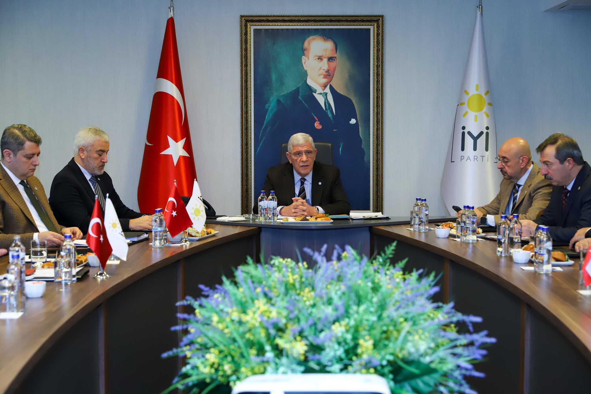 İYİ Parti Genel Merkezinde Başkanlık divanı toplantısı gerçekleştirildi
