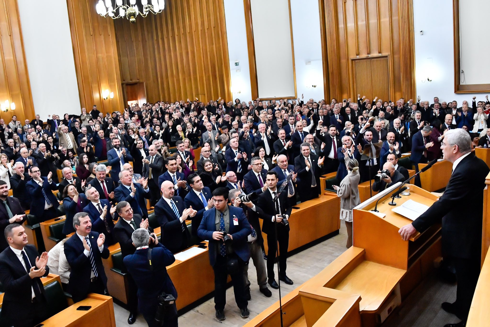 İYİ Parti Ankara İl Başkanı Yener Yıldırım, Teşkilat ile grup toplantımıza katılım sağladı