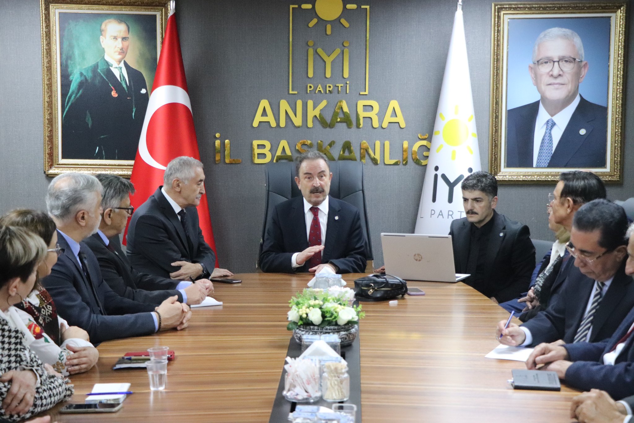 İYİ Parti Ankara İl Başkanı Yener Yıldırım Başkanlığında Danışma Meclisi toplantımızı gerçekleştirildi.