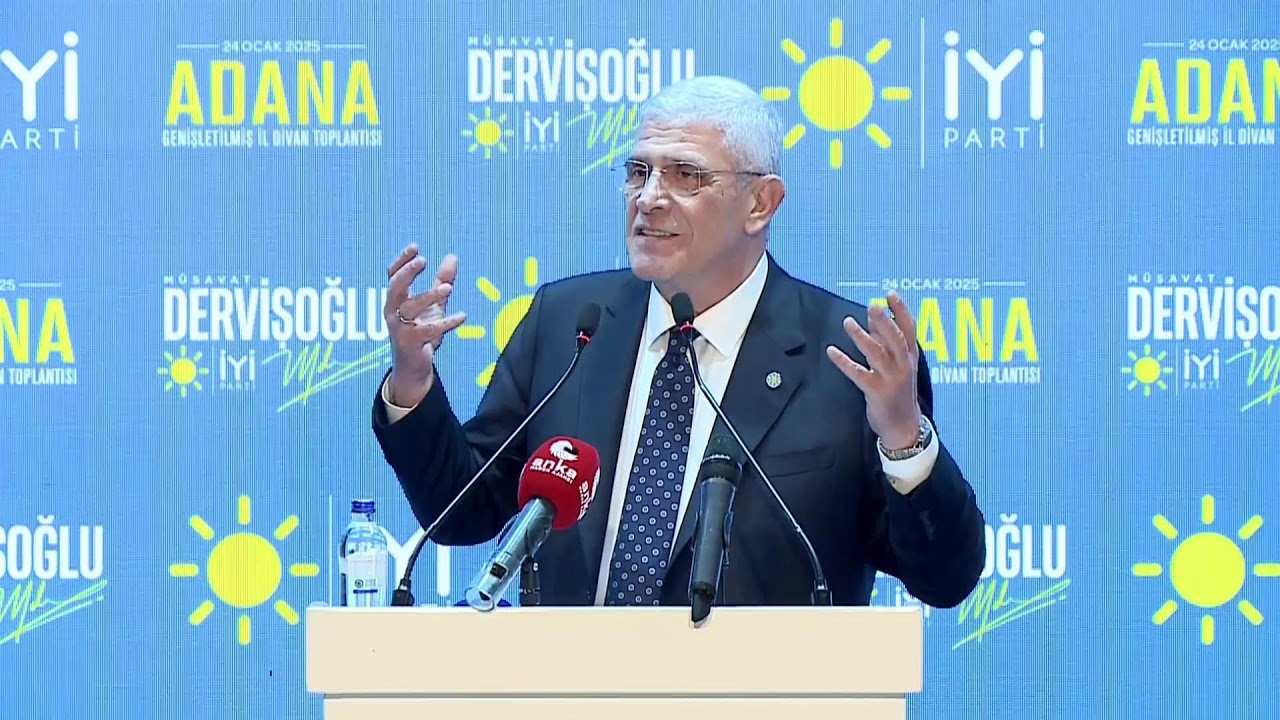 Genel Başkanımız Sayın Müsavat Dervişoğlu Adana Genişletilmiş İl Divan Toplantısı programında.