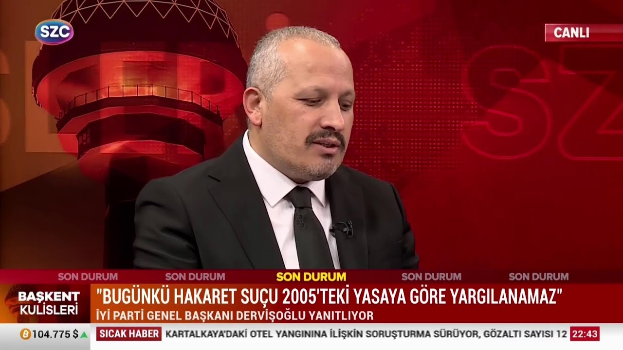 Genel Başkanımız Sayın Müsavat Dervişoğlu, SZC TV’de soruları yanıtlıyor.