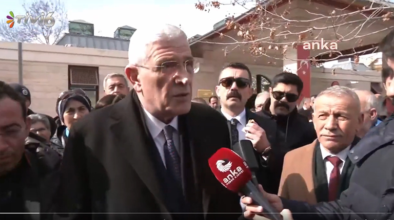 Müsavat Dervişoğlu: “Camii avlusunda siyaset yapanlardan değiliz!”