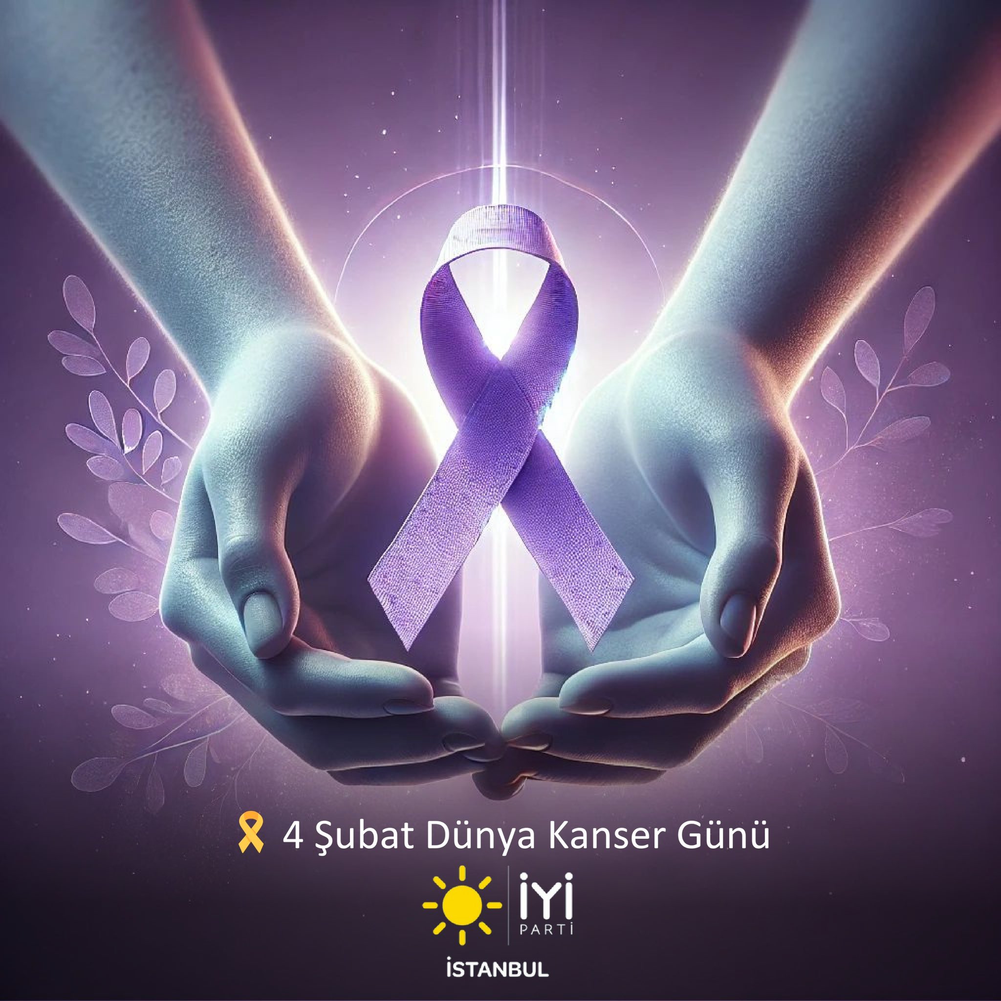 İstanbul İl Başkanlığının Dünya Kanser Günü Paylaşımı
