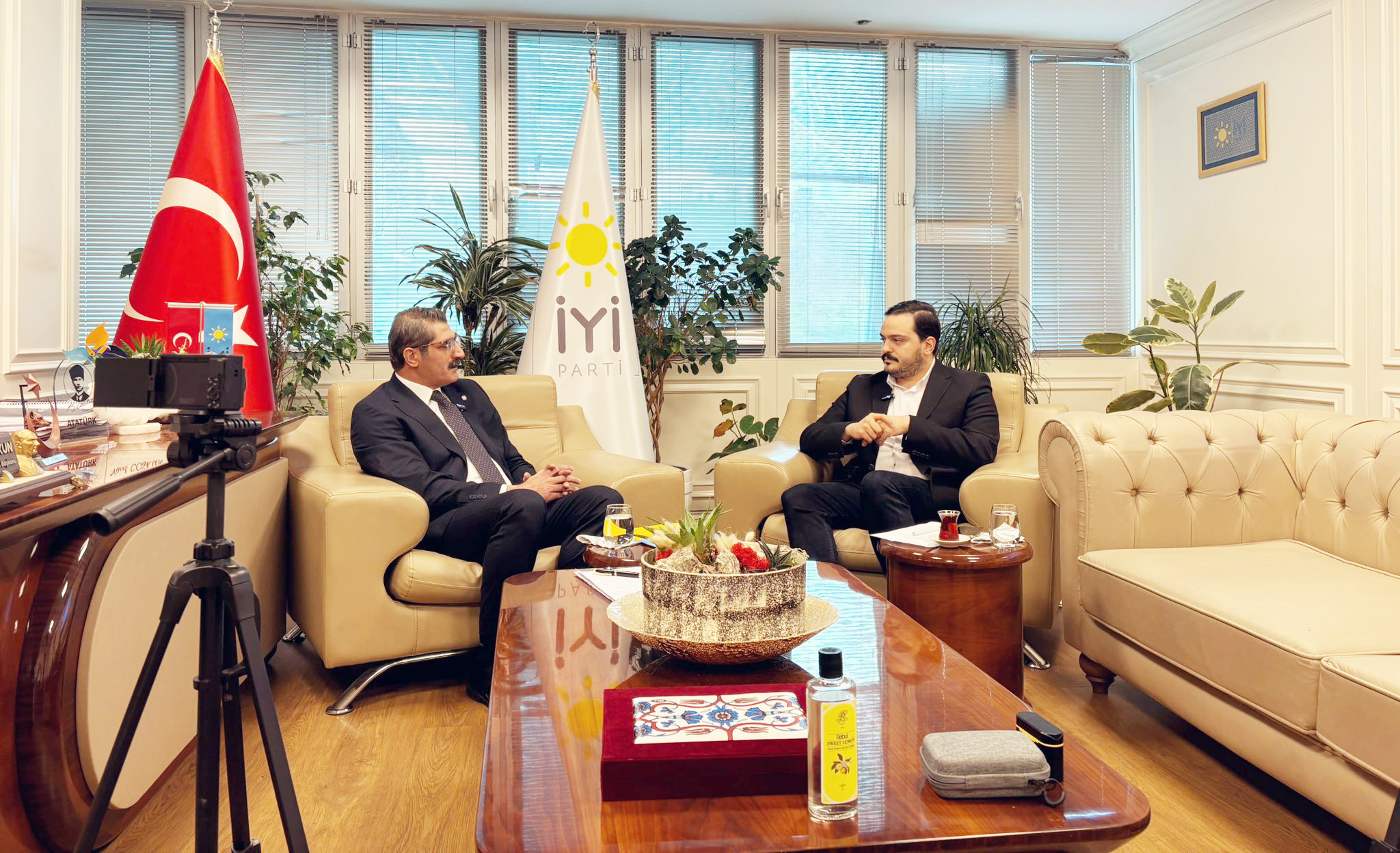 Gazeteci Hasan Basri Akdemir İstanbul İl Başkanı ile Röportaj Gerçekleştirdi