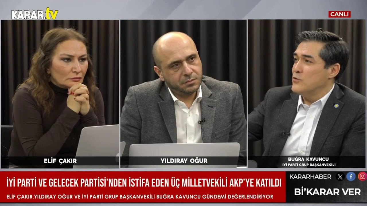 Grup Başkan Vekili Kavuncu Karar TV’de Elif Çakır ve Yıldıray Oğur’un sorularını yanıtladı