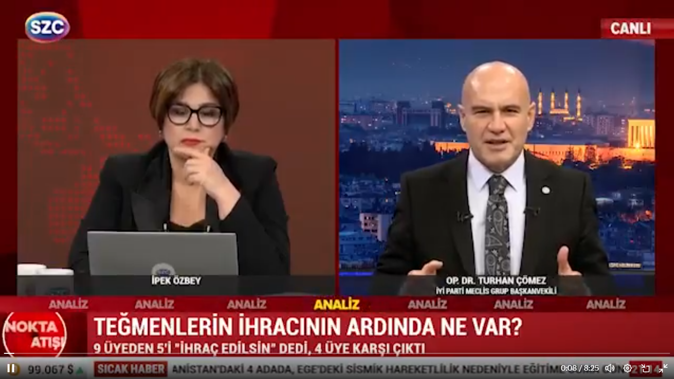 Milletvekilimiz Turhan Çömez İhraç edilen  Teğmenlerimize dair açıklamada bulundu