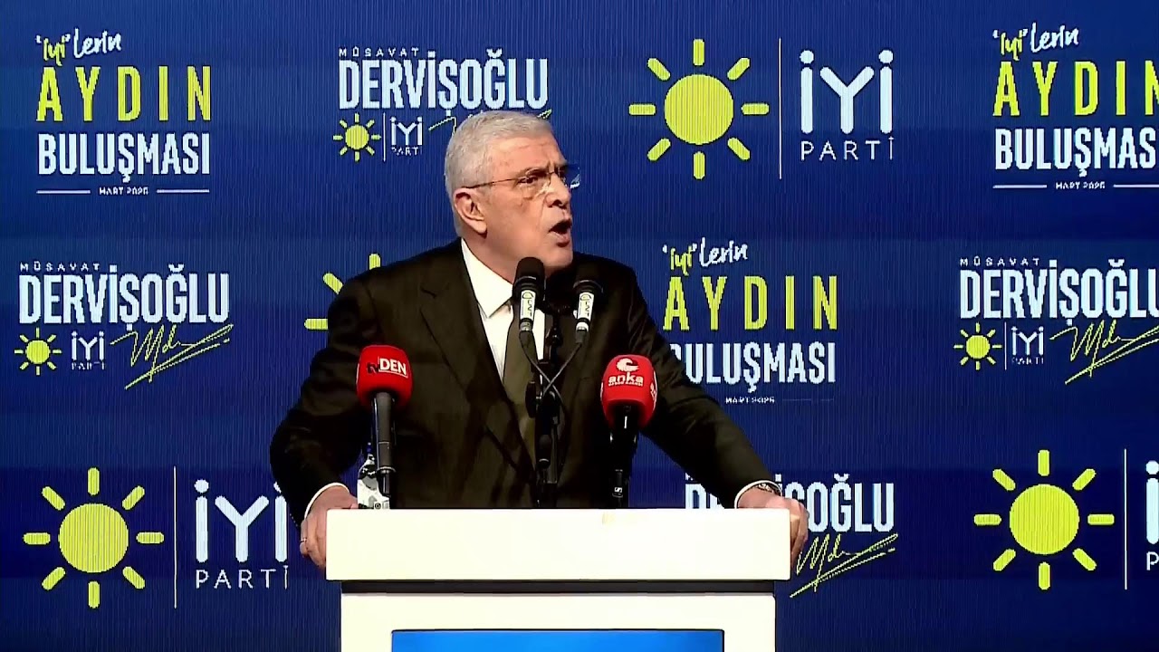 Genel Başkanımız Müsavat Dervişoğlu Aydın’da iftar programında konuştu