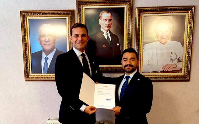 İYİ Parti İstanbul İl Gençlik Kolları Başkanlığına Sergen Çelikörs atandı