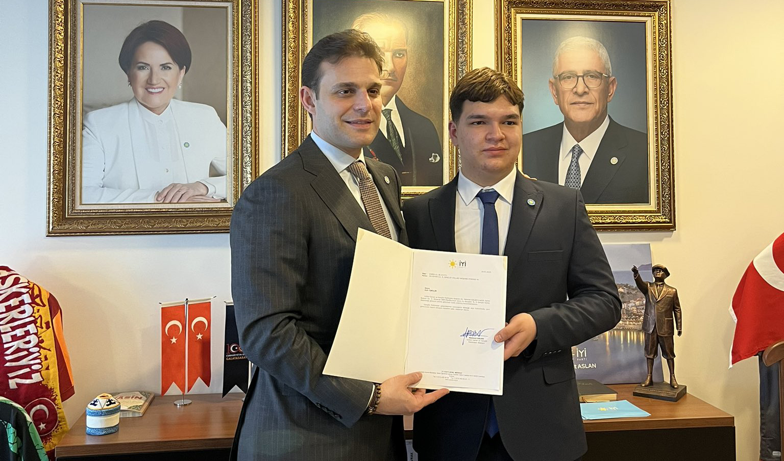 İYİ Parti Nevşehir İl Gençlik Kolları Başkanlığına Zeki İşbilir atandı