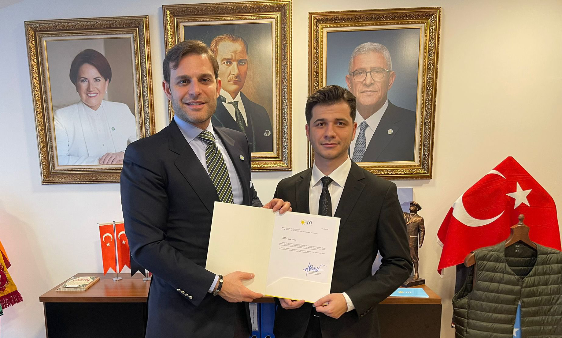 İYİ Parti Muğla İl Gençlik Kolları Başkanlığına Hüseyin Ömer Akgör atandı