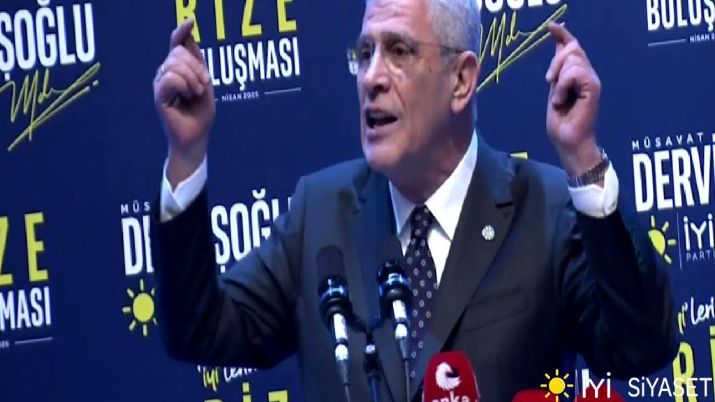 Genel Başkan Müsavat Dervişoğlu, Rize’de Genişletilmiş İl Divan Toplantısında Konuştu