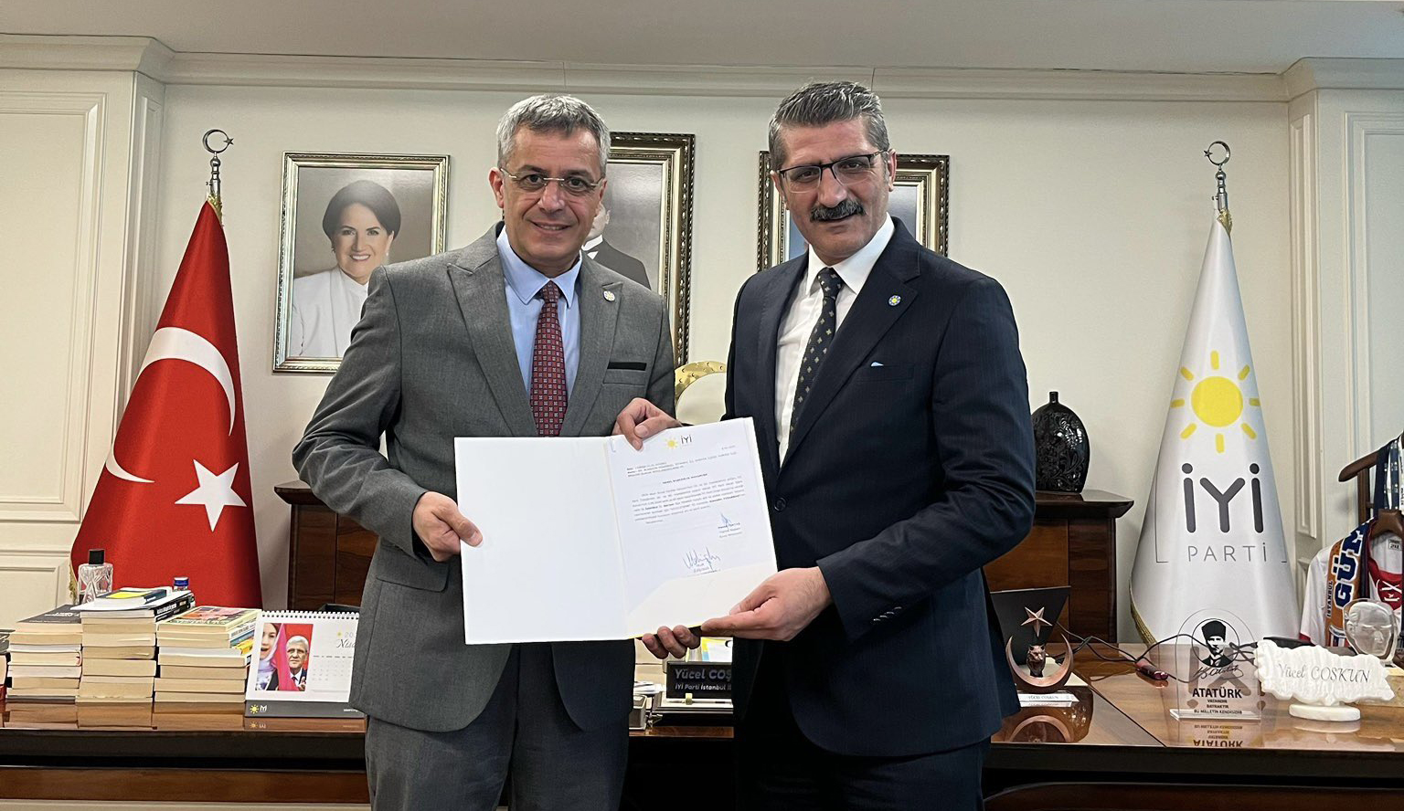 İYİ Parti Sarıyer İlçe Başkanlığına Alaeddin Pınarbaşı atandı