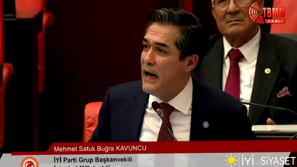 Grup Başkan Vekili Kavuncu TBMM Genel Kurulu’nda gündemi değerlendirdi