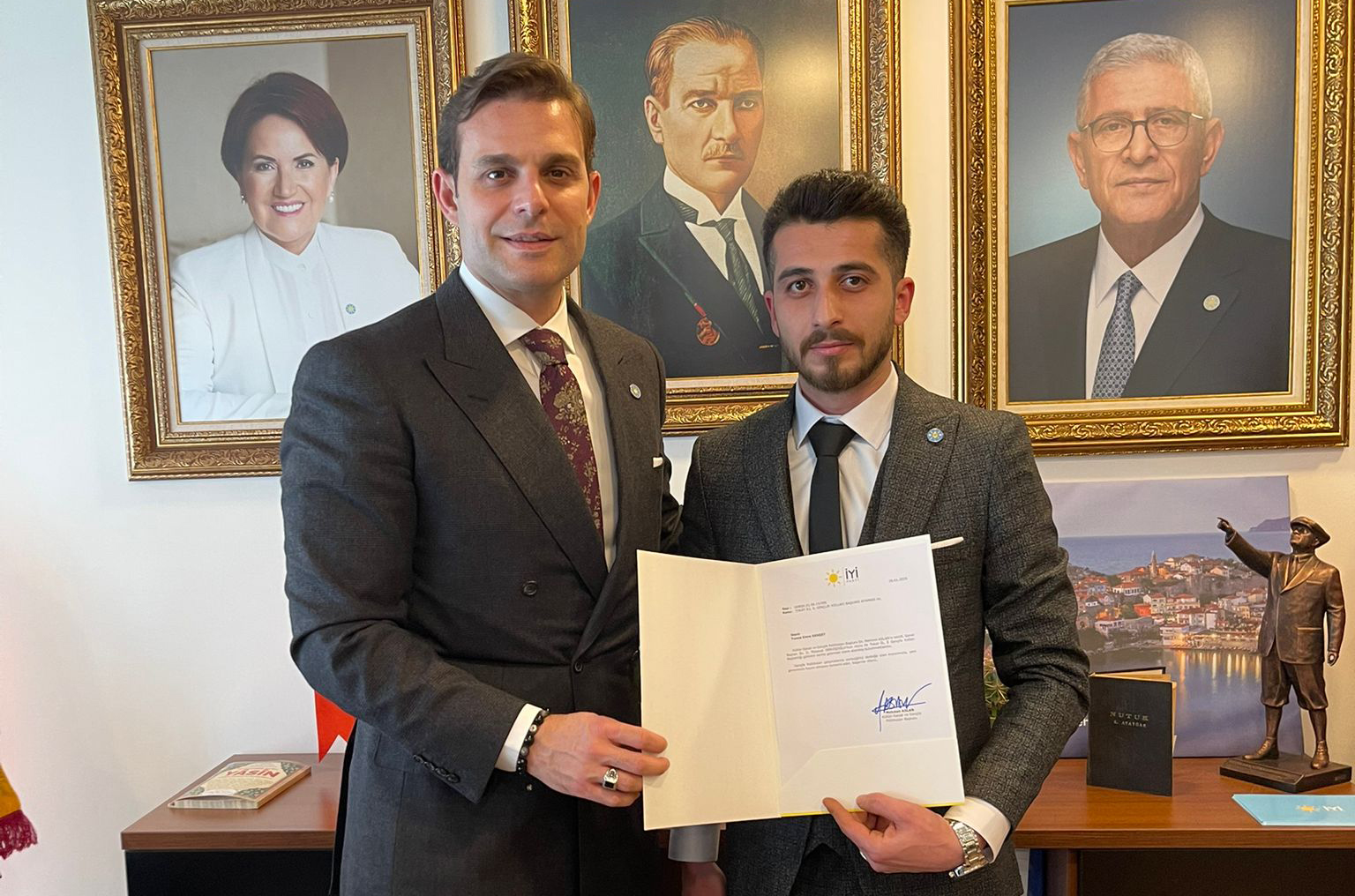 İYİ Parti Tokat Şanlıurfa İl Gençlik Kolları Başkanlığına Yunus Emre Dehşet atandı