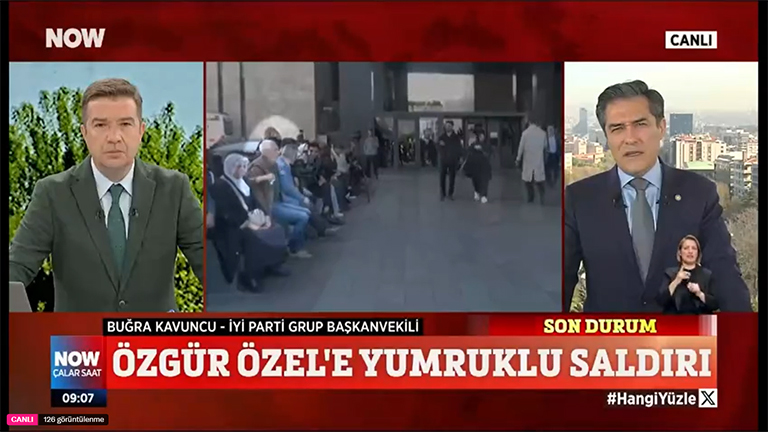 İYİ Parti Grup Başkan Vekili Buğra Kavuncu NOW TV’de İlker Karagöz’ün sorularını yanıtladı