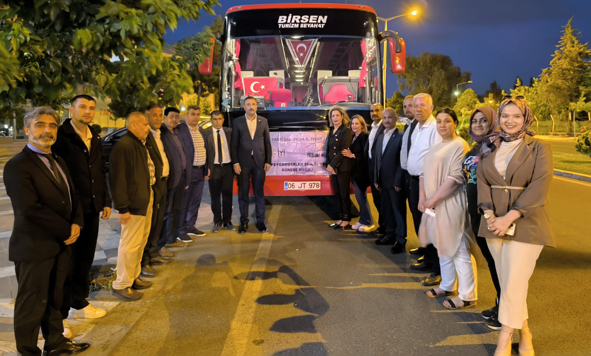İYİ Parti Şanlıurfa İl Başkanlığı ve Teşkilatı, İl Başkanı Ali Eroğlu öncülüğünde Lozan Parkı’na yola çıktı