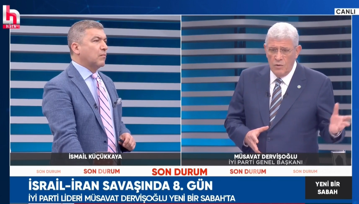 İYİ Parti Genel Başkanı Müsavat Dervişoğlu, İsmail Küçükkaya ile Yeni Bir Sabah programına konuk oldu