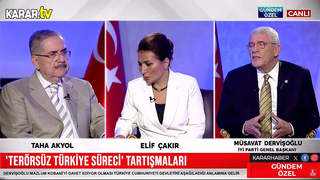 İYİ Parti Genel Başkanı Müsavat Dervişoğlu, Taha Akyol ve Elif Çakır’ın sorularını yanıtlıyor…