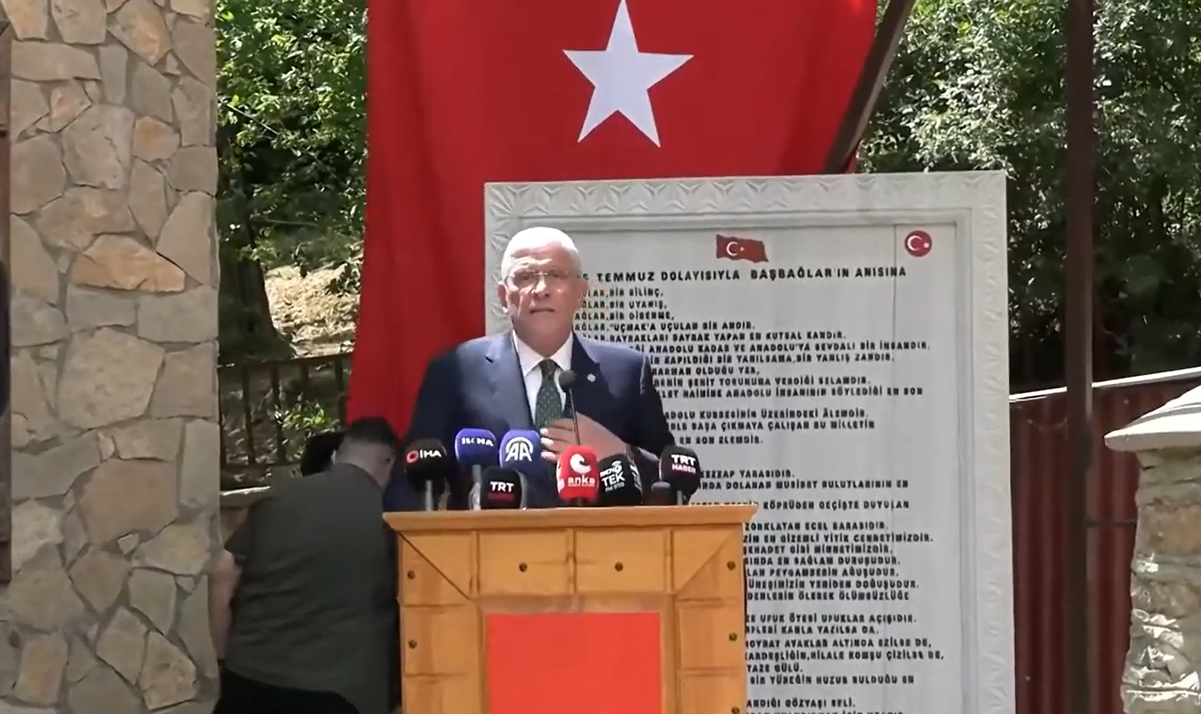 İYİ Parti Genel Başkanı Başbağlar’da Şehitleri anma toplantısında konuştu