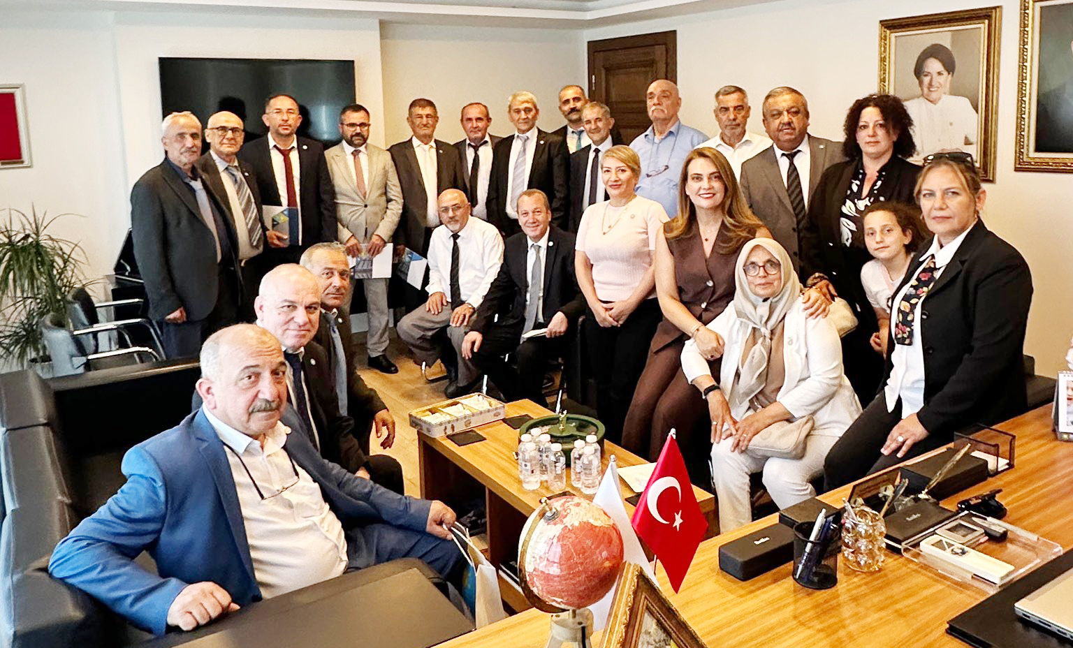 İYİ Parti Kütahya teşkilatı Genel Merkezi ziyaret etti