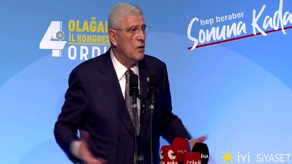 Genel Başkanımız Sayın Müsavat Dervişoğlu, Ordu 4. Olağan İl Kongremizde konuşuyor.