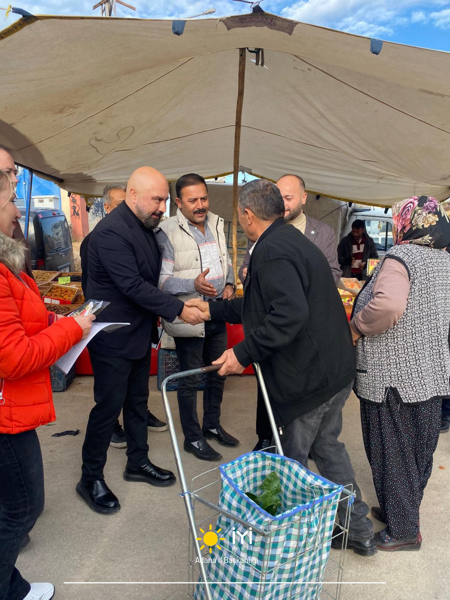 Sarıçam İlçe Teşkilatı Çalışıyor