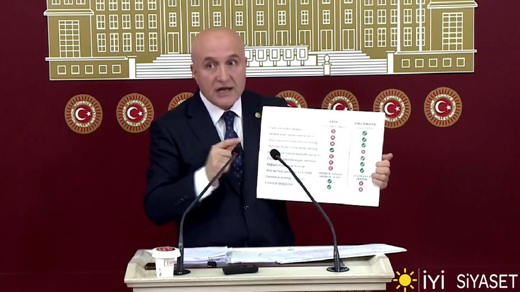 Sn. Erhan Usta, EPDK’daki yolsuzluk iddialarına ilişkin konuşuyor.