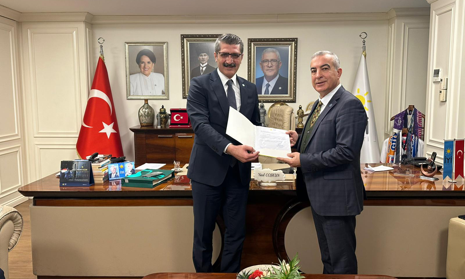 İYİ Parti Kağıthane İlçe Başkanlığına Ercan Eşsizoğlu atandı