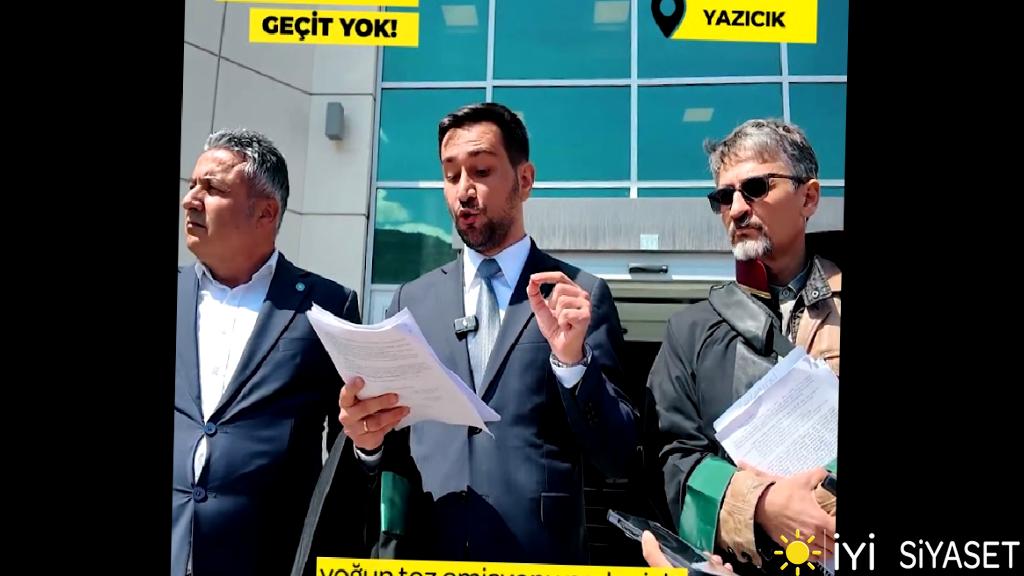 Yazıcıklı vatandaşlarımızın yanındayız!