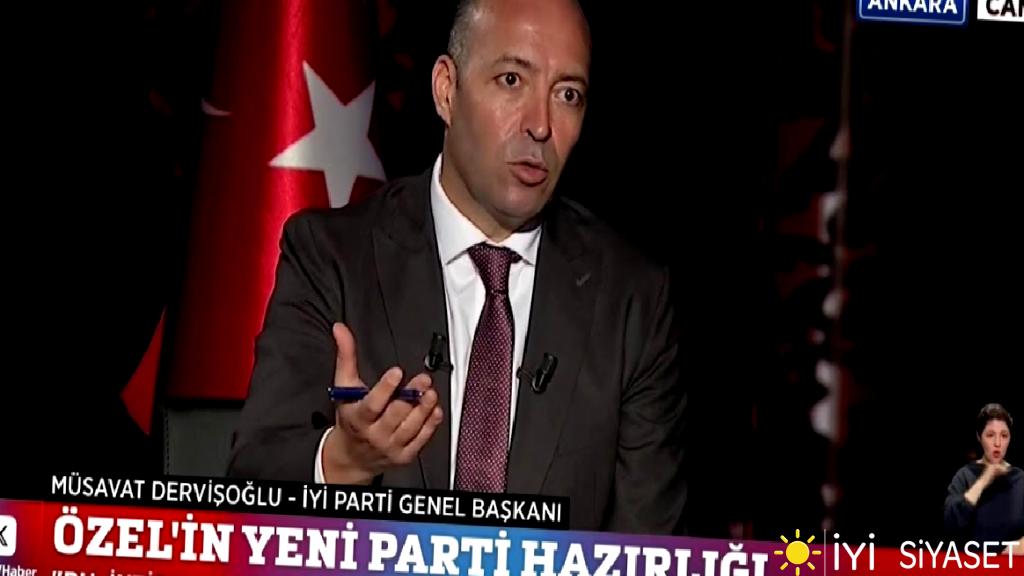 Genel Başkanımız Sayın Müsavat Dervişoğlu, NOW TV’de soruları yanıtlıyor.