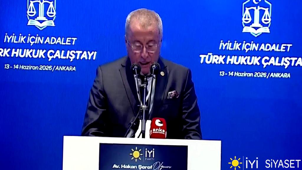 İyilik İçin Adalet Türk Hukuk Çalıştayı’ndayız…