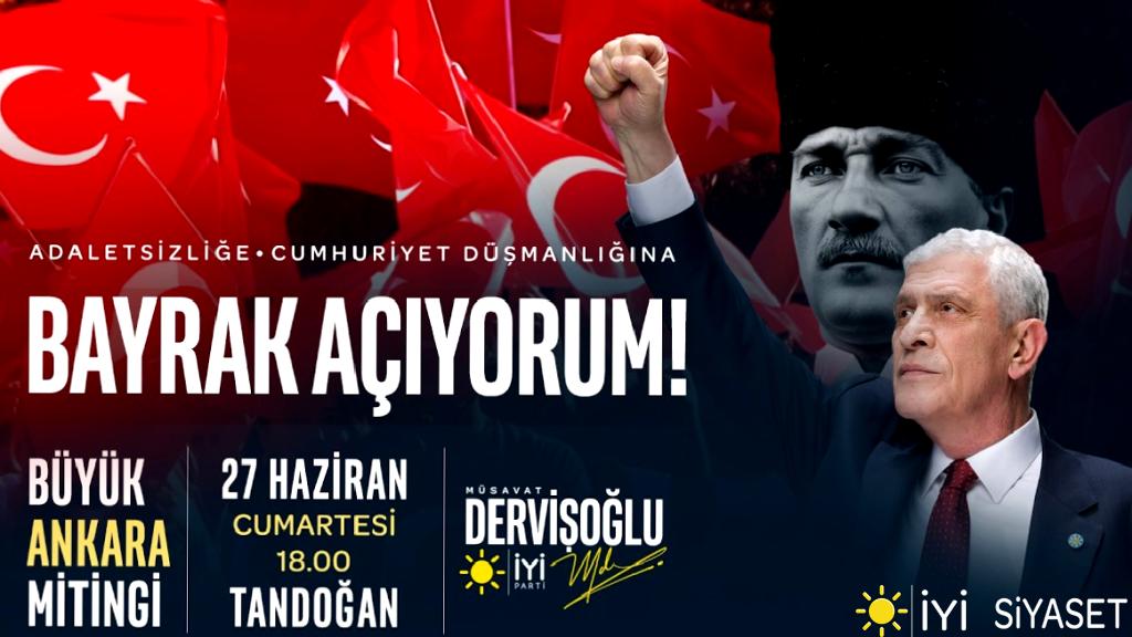 Türkiye’yi sahipsiz zannediyorlar! Biz varız! 27 Haziran’da Tandoğan Meydanı’ndayız!